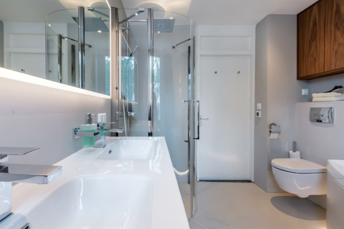 badkamer ontwerp zonder tegels
